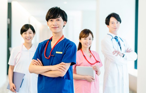 無所属法人 テスト店舗の正社員 一般病院求人イメージ